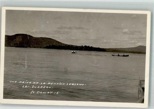 Quebec 1946 Foto AK Lac Ouareau St. Donat