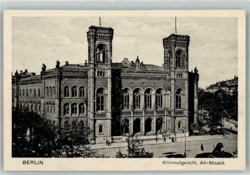 Moabit Krimimal- Gericht