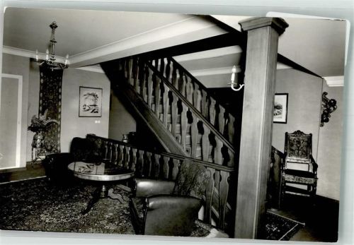 Vianden FOTO KEINE AK Hotel Heinz Ort handschriftlich