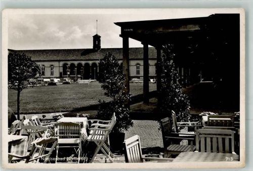 26548 W2982 Norderney Foto AK Außengastronomie am Kurhaus Verlag Rubin 713