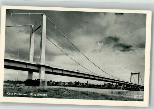 Köln Mülheim 901 Köln-Mülheimer Hängebrücke