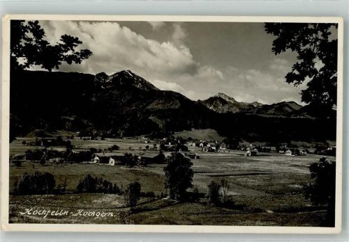 83346 W8221 Bergen , Chiemgau Foto AK Ort handschriftlich