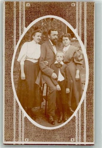 Eldagsen Familienfoto Ort lt. Stempel