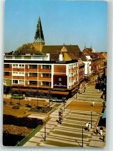 46395 W4290 Bocholt Foto AK Neustrasse Kirche St. Georg
