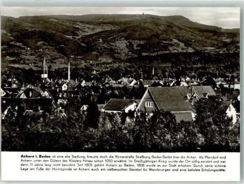 Achern Chronik