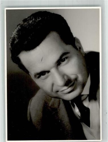 W8400 Regensburg Portrait von Herbert Reiter Ort lt. Fotograf Bems Opernsänger Foto AK