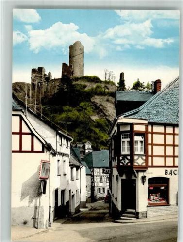 Monreal Cafe Brixius mit Löwen- und Philippsburg