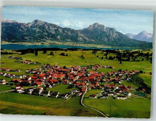 Roßhaupten Fliegeraufnahme Forggensee