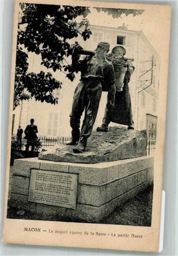 Macon Winzer-Denkmal auf dem Place de la Barre