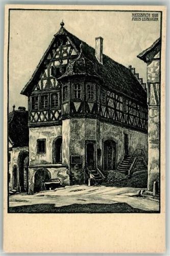 Retzbach sign. Leibinger Rathaus