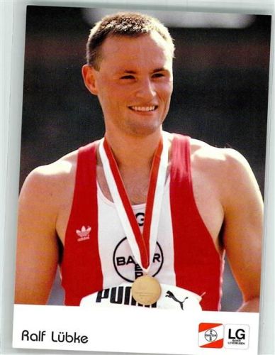 200-Meter Läufer Ralf Lübke im Trikot von LG Bayer Leverkusen Leichtathletik FOTO KEINE AK