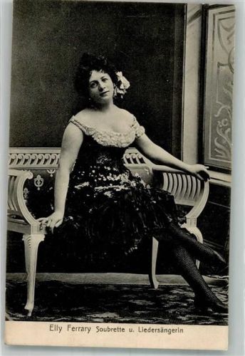 Elly Ferrary Soubrette u. Liedersängerin