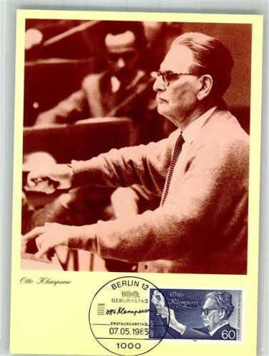 Neukölln Portrait von Otto Klemperer zum 100. Geburtstag Ort lt. Stempel Erstausgabetag