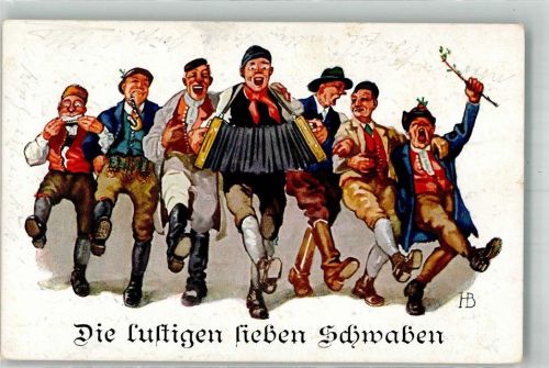 Die lustigen sieben Schwaben Pfeife Akkordeon
