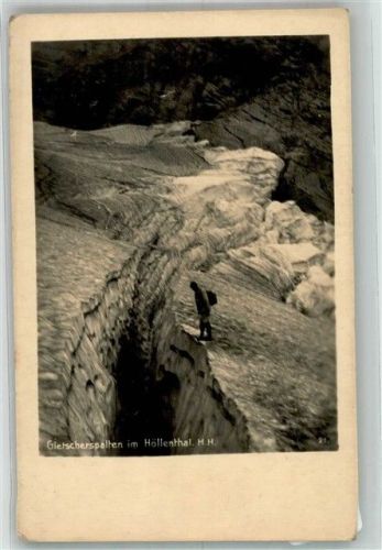 Höllental Gletscherspalte