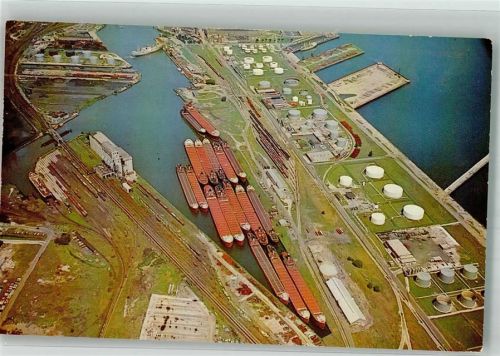 Milwaukee Fliegeraufnahme Hafen