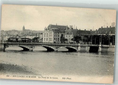 Boulogne-sur-Mer Straßenbahn Pont de la Liane
