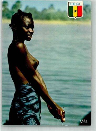 Junge Frau aus dem Senegal