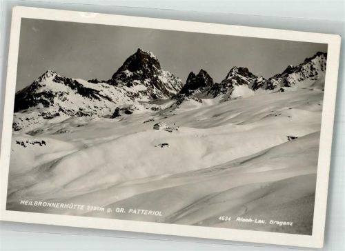 Neue Heilbronner Hütte 1939 Hüttenstempel Foto Risch-Lau