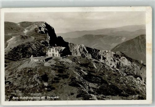 Habsburghaus 1932 Hüttenstempel
