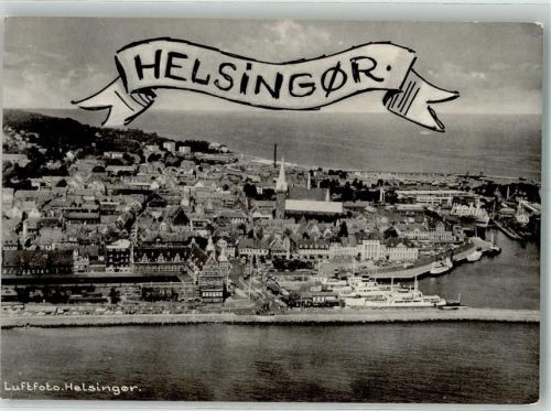 Helsingör Fliegeraufnahme