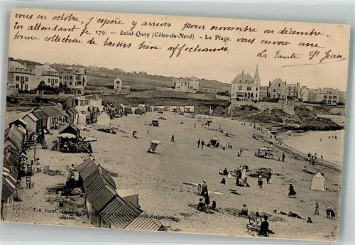 Saint-Quay-Portrieux 1905 Schwimmbad Strand