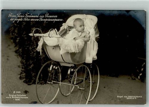 Foto Berger G. Prinz Louis Ferdinand v. Preußen Adel Prinz Louis Ferdinand
