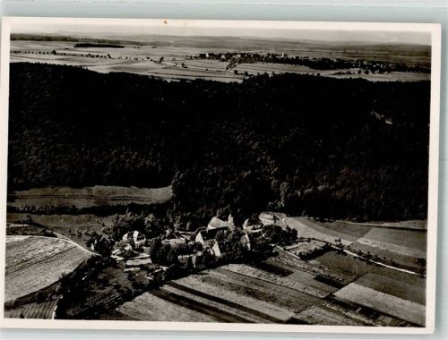 Schelklingen Fliegeraufnahme vom Kloster Urspring