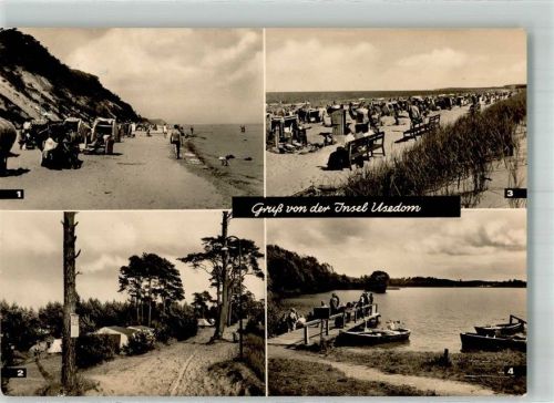 Ückeritz Strandleben Trassenheide Zeltplatz Karlshagen Kölpinsee