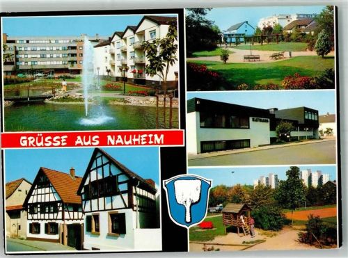 64569 W6085 Nauheim , Kr Groß-Gerau - Rathaus Spielplatz