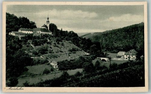 Mariabuchen Wallfahrtsort Stempel Kapuzinerkloster