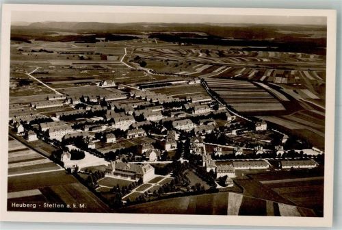 Stetten 1938 Fliegeraufnahme des Truppenübungsplatzes Heuberg