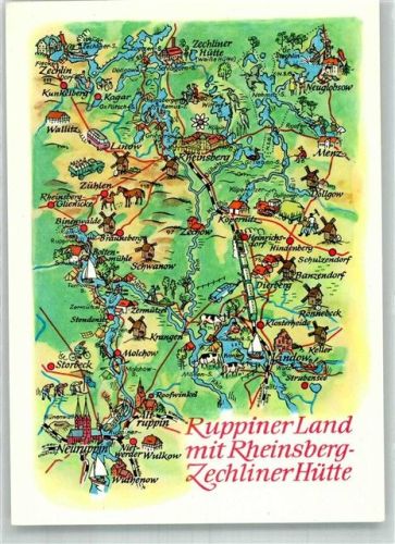 Zechlinerhütte Ruppiner Land Rheinsberg Zechliner Hütte Windmühle Kirche Eisenbahn Segelboot
