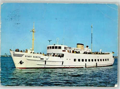 23774 W2447 Heiligenhafen , Holst Gebrauchsspuren MS Stadt Danzig