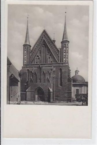 Braunsberg Westseite vom Dom in Frauenburg - Frombork / Kreis Braunsberg - Braniewo ungelaufen Top Erhaltung.
