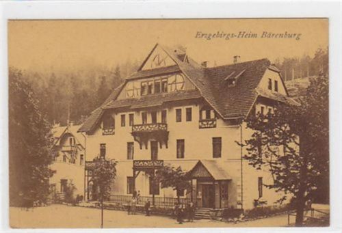Erzgebirgs-Heim Bärenburg. Ungelaufen. Gute Erhaltung.