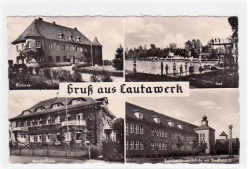 Lautawerk mit 4 Abbildungen ungelaufen Gute Erhaltung.