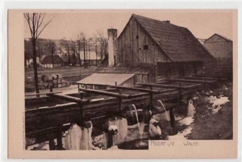 Adorf Adorf mit Walke. ungelaufen um 1900 Gute Erhaltung.