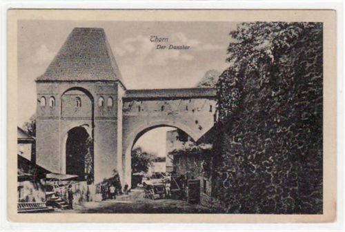 Thorn Thorn / Torun mit " Der Dansker ". Feldpost, Stempel von 1917. Gute Erhaltung.