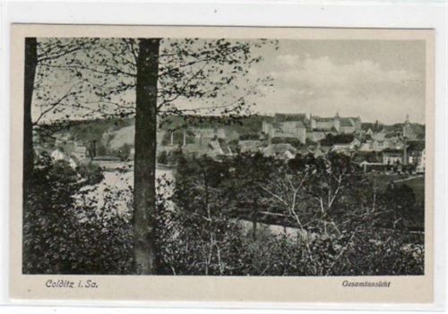Colditz Colditz mit Gesamtansicht ungelaufen Top Erhaltung.