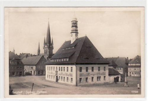 Neustadt Neustadt i. Sa. mit Rathaus ungelaufen Gute Erhaltung.