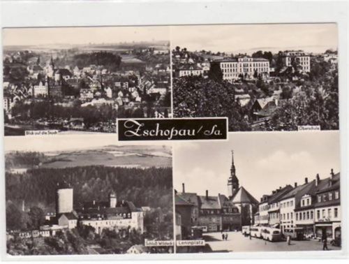 Zschopau Zschopau mit 4 Abbildungen gelaufen von 1976. Gute Erhaltung.