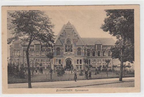Euskirchen. Gymnasium gelaufen, ca. 1925 kleiner Knick unten rechts und links, leicht stockfleckig, sonst gut erhalten