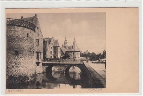 Büdingen Büdingen. Mühltor ungelaufen Leicht fleckig, sonst gut erhalten
