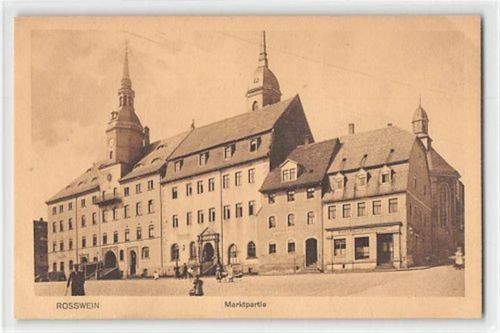 Roßwein. Marktpartie ungelaufen Gute Erhaltung.
