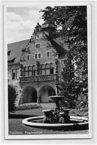 Forchheim Forchheim. Progymnasium gelaufen. Gute Erhaltung.