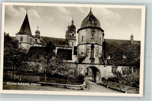 Schöntal Kloster Eingang
