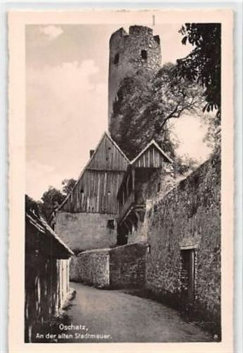 Oschatz Oschatz. Partie an der alten Stadtmauer ungelaufen Sehr gut erhalten.