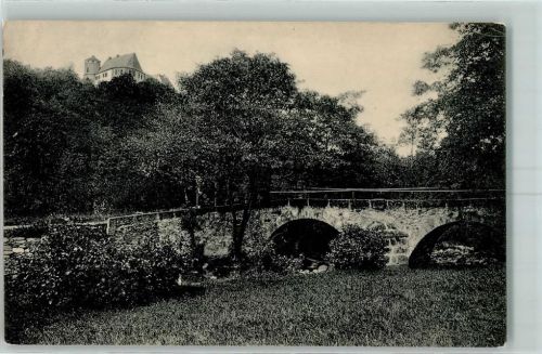 01773 O8242 Bärenstein , Osterzgeb - Schloss Bärenstein Brücke