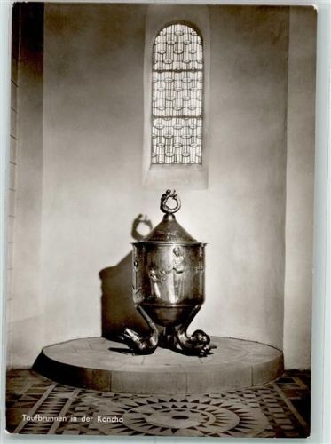 Schmallenberg Taufbrunnen in der Koncha Parrkirche